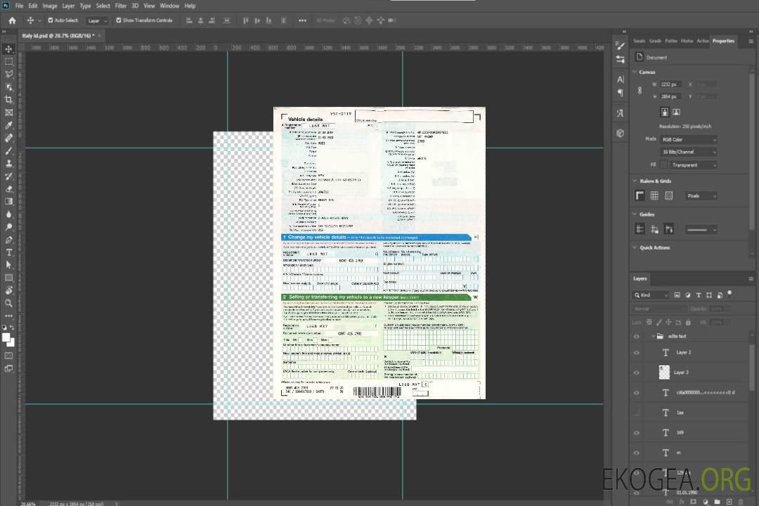Chauffeur britannique, certificat d'immatriculation du véhicule2 template Chauffeur britannique, certificat d'immatriculation du véhicule2 template